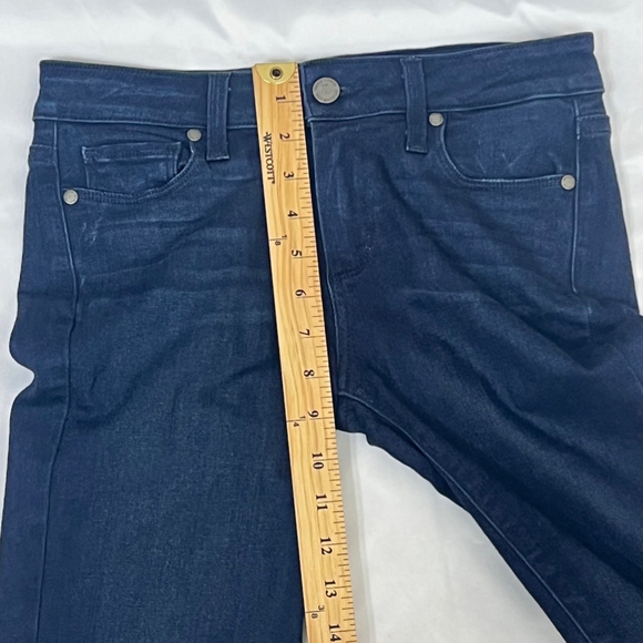 Paige Verdugo Ankle Jeans Blue Size 27 Women Country Western Cowgirl - Picture 11 of 15
